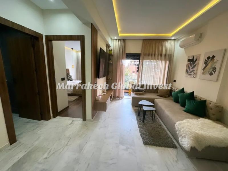 Studio F2 meublé avec balcon à louer – Guéliz, Marrakech – photo 4