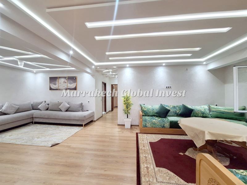 Appartement de luxe meublé 178 m² avec terrasse à louer – Allal El Fassi, Marrakech