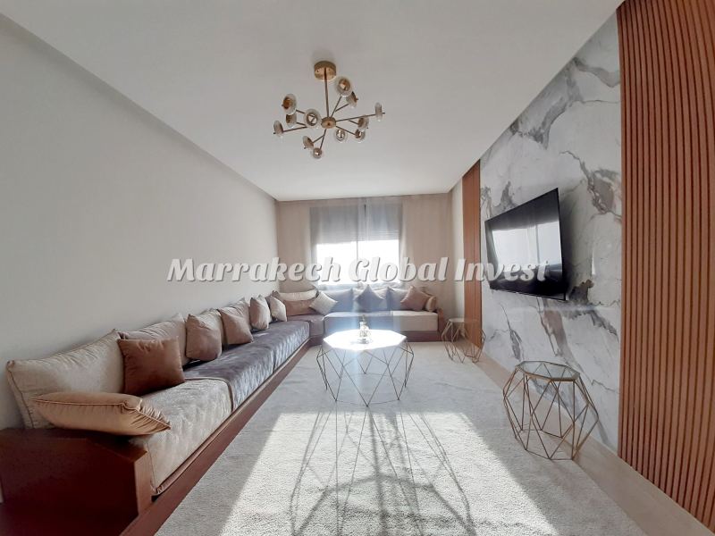 Appartement F3 haut standing meublé avec piscine à louer – Hivernage, Marrakech – photo 2