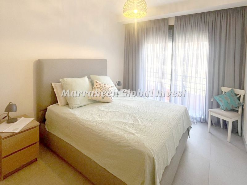 Appartement F3 de luxe meublé avec terrasse à louer – Guéliz, Marrakech – photo 3