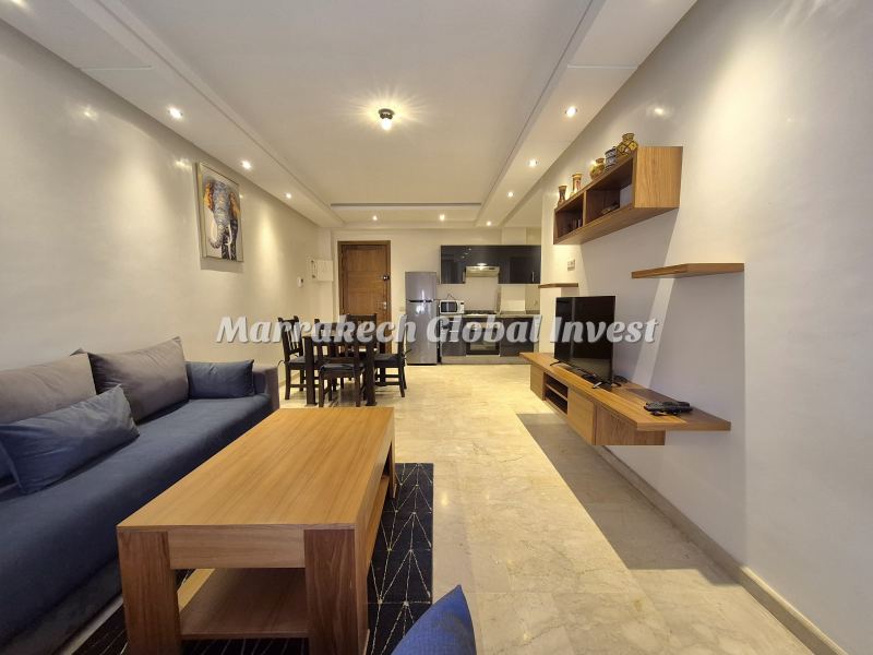 Studio meublé haut standing 50 m² à louer – Guéliz, Marrakech – photo 2