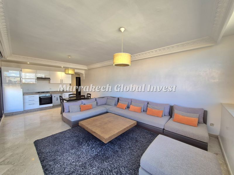 Appartement F2 moderne meublé 65 m² à louer – Guéliz, Marrakech – photo 2