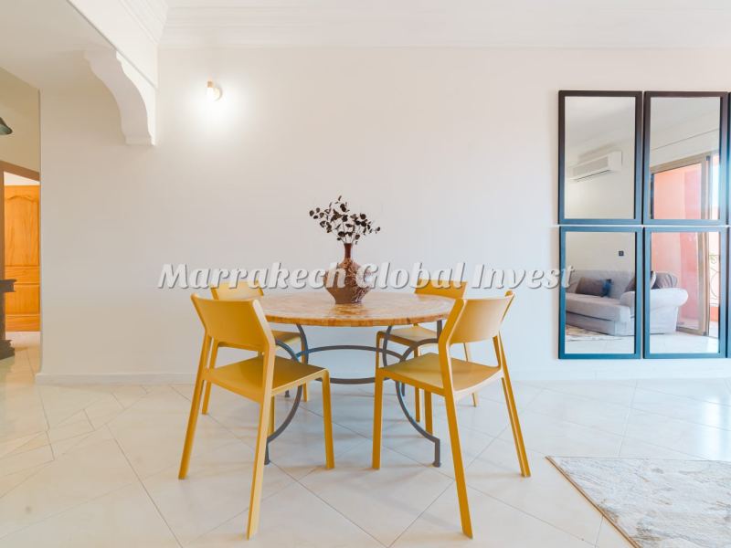 Appartement 2 chambres meublé avec terrasses à louer – Avenue Mohammed VI, Marrakech – photo 2