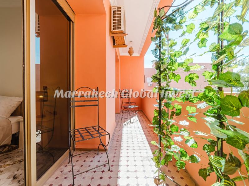 Appartement 2 chambres meublé avec terrasses à louer – Avenue Mohammed VI, Marrakech – photo 3