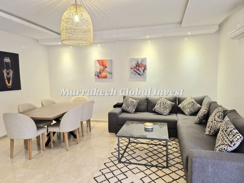 Studio meublé haut standing 61 m² à louer – Guéliz, Marrakech