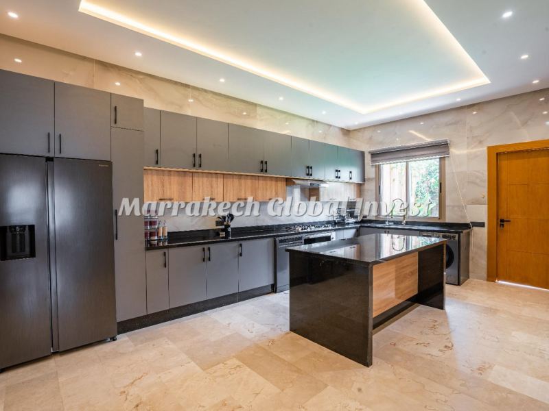 Villa 7 suites avec piscine en location saisonnière – Route de l'Ourika, Marrakech – photo 3
