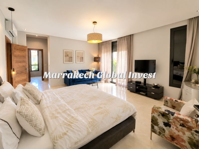 Villa moderne 4 chambres avec piscine à louer – Targa, Marrakech