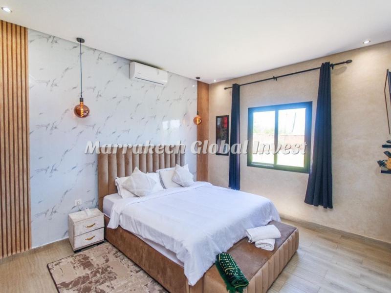 Villa de luxe 4 chambres avec piscine en location saisonnière – Bab Atlas, Marrakech – photo 2