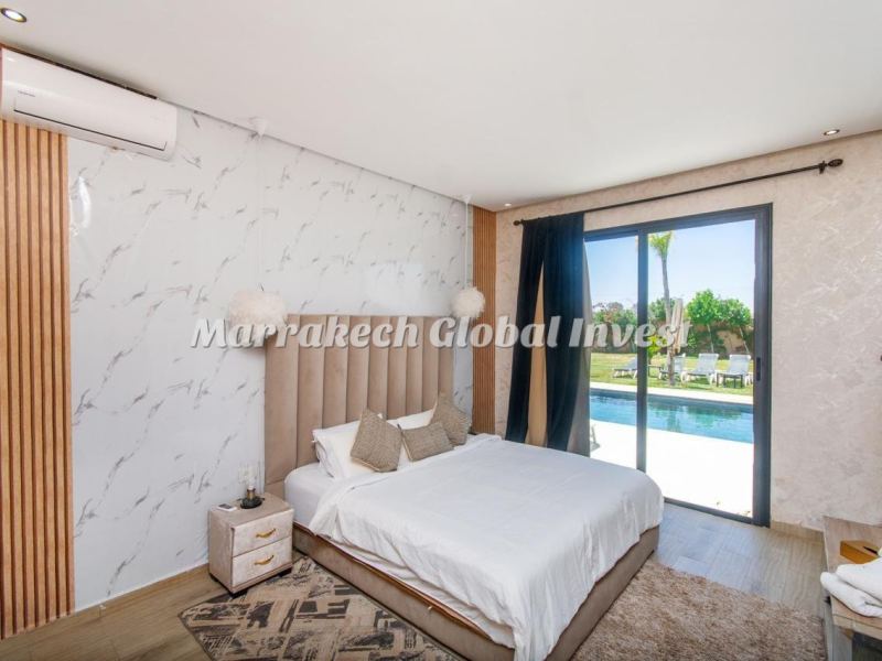 Villa de luxe 4 chambres avec piscine en location saisonnière – Bab Atlas, Marrakech – photo 3