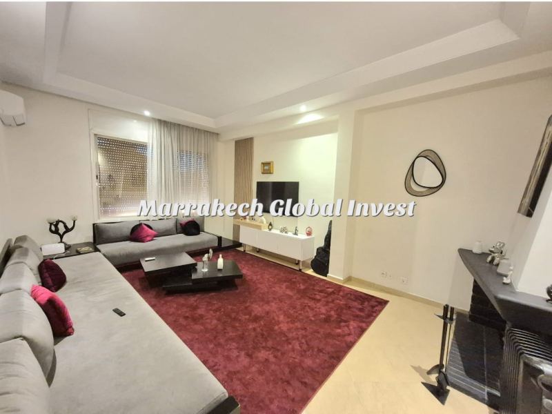 Appartement F3 meublé avec balcon à louer – Guéliz, Marrakech – photo 2
