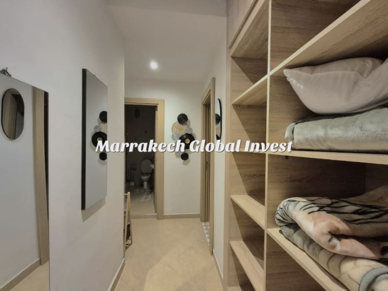 Appartement F3 meublé avec balcon à louer – Guéliz, Marrakech – photo 3