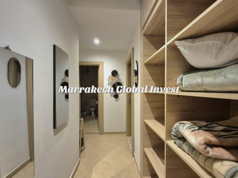 Appartement F3 meublé avec balcon à louer – Guéliz, Marrakech – photo 4
