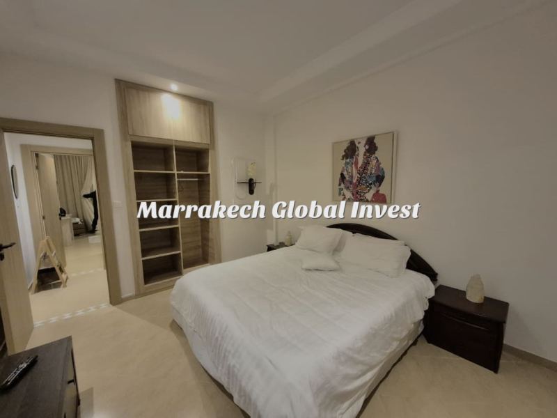 Appartement F3 meublé avec balcon à louer – Guéliz, Marrakech – photo 5