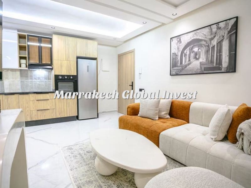 Appartement haut standing 2 chambres avec piscine à louer – Hivernage, Marrakech – photo 3
