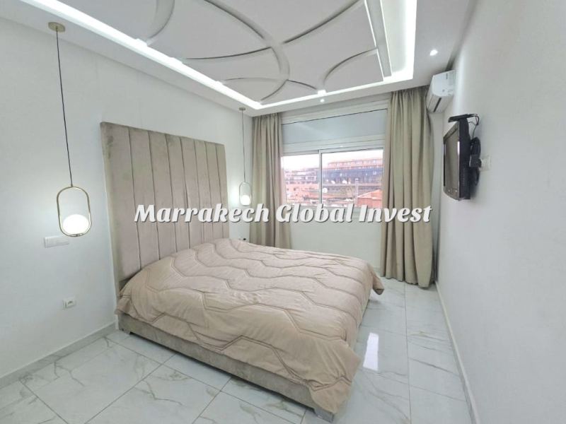 Appartement F3 meublé à louer près du Carré Eden – Guéliz, Marrakech – photo 3