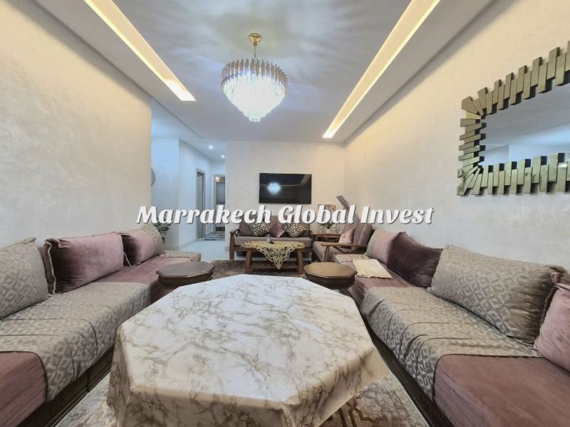 Appartement neuf 2 chambres meublé avec piscine à louer – Route de Casa, Marrakech – photo 3