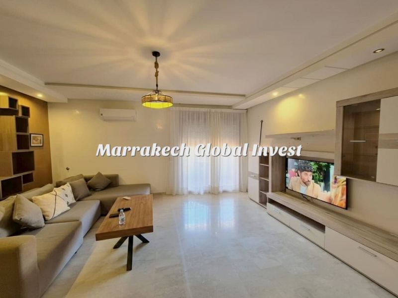 Appartement F2 meublé avec piscine et terrasse à louer – Guéliz, Marrakech – photo 2