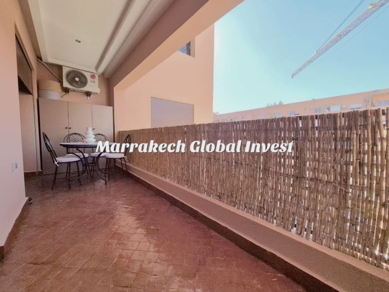 Appartement F2 meublé avec piscine et terrasse à louer – Guéliz, Marrakech – photo 3
