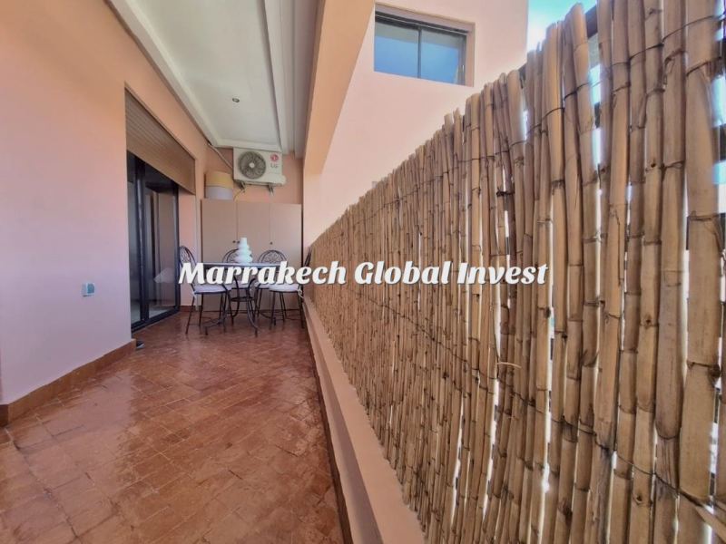 Appartement F2 meublé avec piscine et terrasse à louer – Guéliz, Marrakech – photo 4