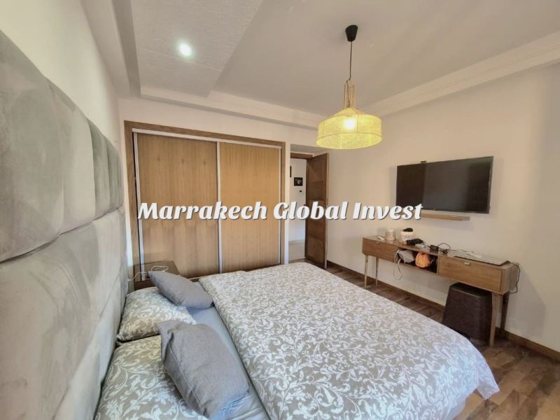 Appartement F2 meublé avec piscine et terrasse à louer – Guéliz, Marrakech – photo 5