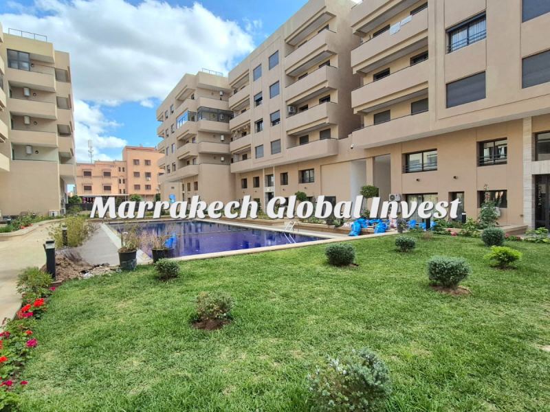 Appartement neuf 2 chambres meublé avec piscine à louer – Palmeraie, Marrakech – photo 2
