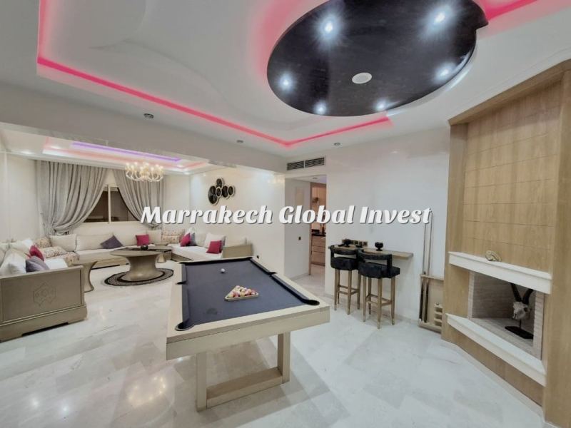 Appartement F3 meublé avec piscine à louer – Route de Casa, Marrakech