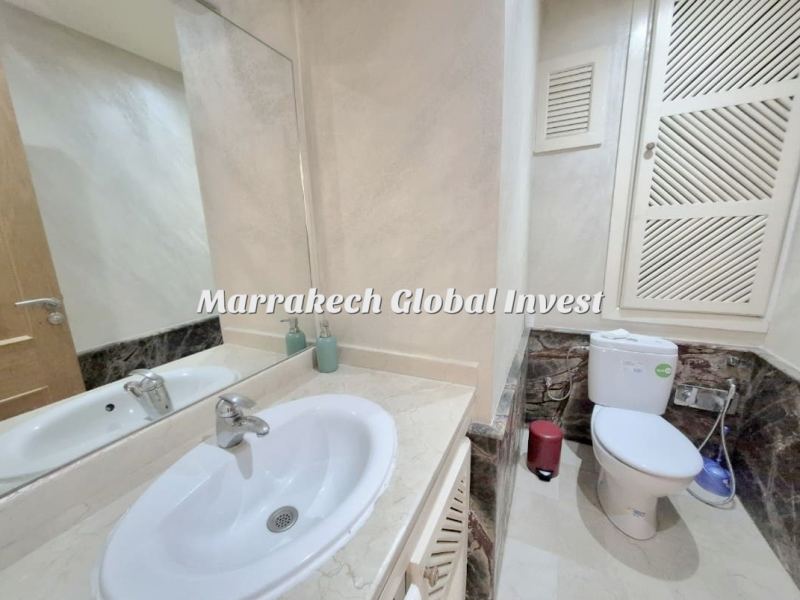 Appartement F3 meublé avec piscine à louer – Route de Casa, Marrakech – photo 4