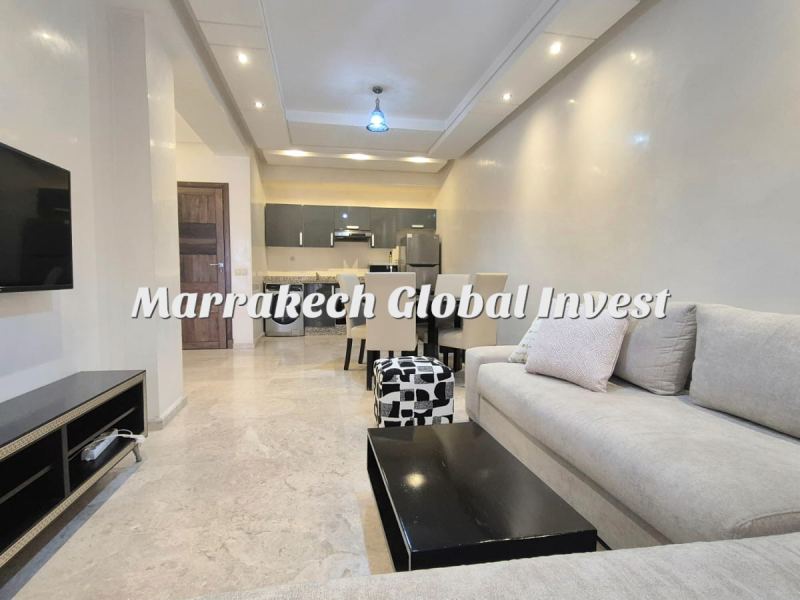 Studio moderne meublé 65 m² avec balcon à louer – Guéliz, Marrakech – photo 4
