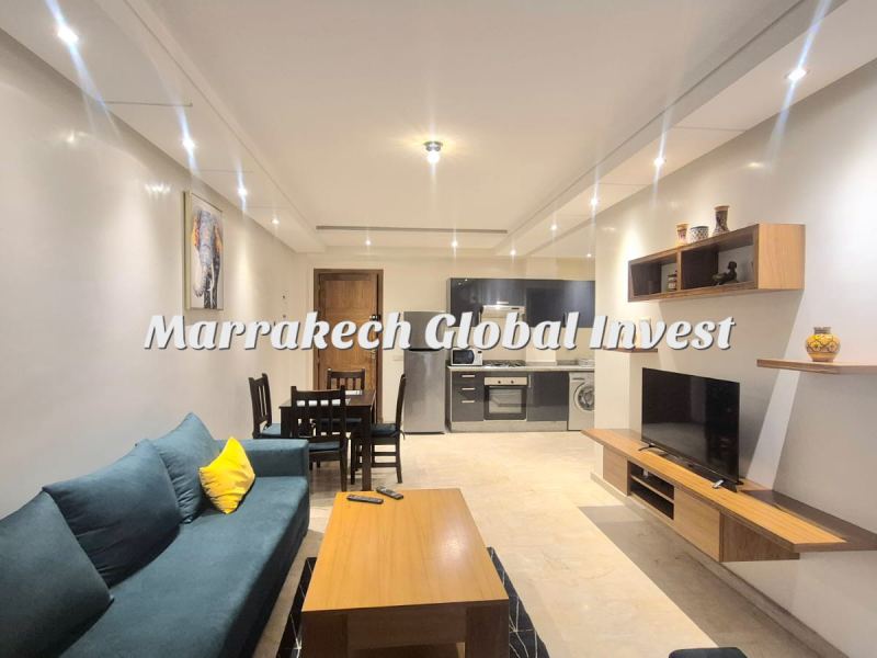 Studio meublé neuf 50 m² à louer – Guéliz, Marrakech – photo 5