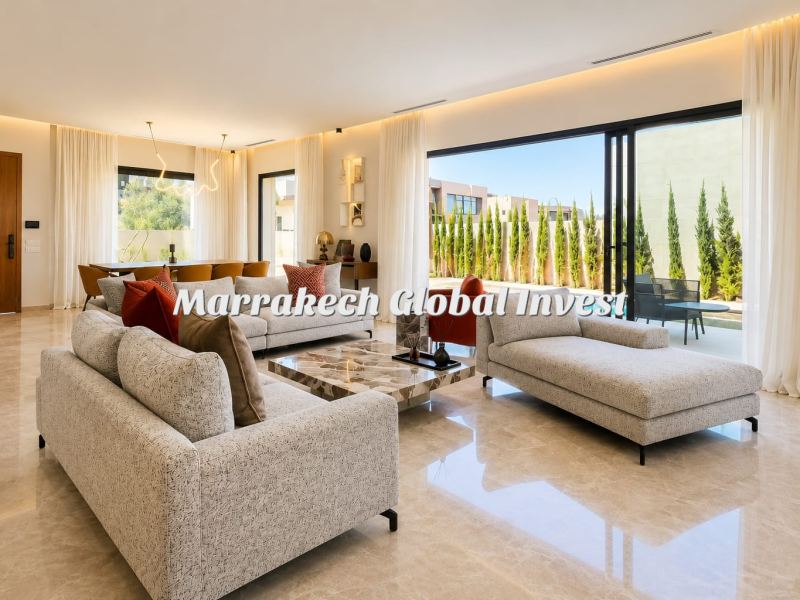 Villa 4 suites avec piscine à louer – Résidence Akenza, Route de l'Ourika, Marrakech