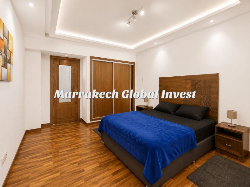 Studio meublé 50 m² avec piscine à louer – Guéliz, Marrakech