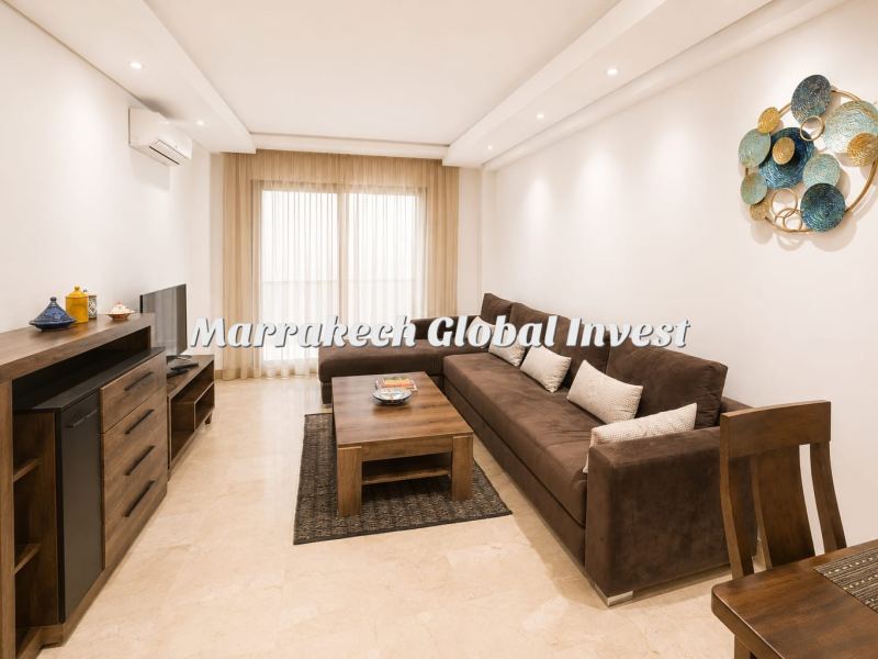 Studio meublé 50 m² avec piscine à louer – Guéliz, Marrakech – photo 4