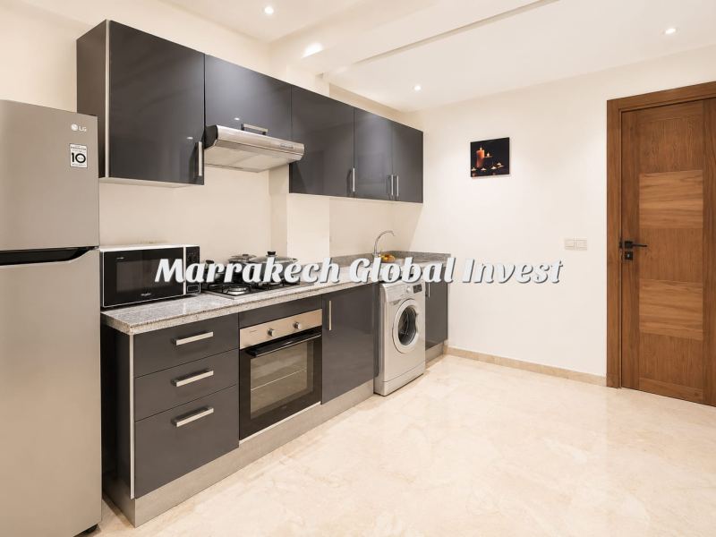 Studio meublé 50 m² avec piscine à louer – Guéliz, Marrakech – photo 5