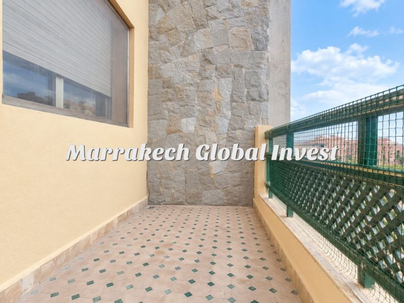 À louer – appartement vide avec grande terrasse privative à l’hivernage, marrakech – photo 5